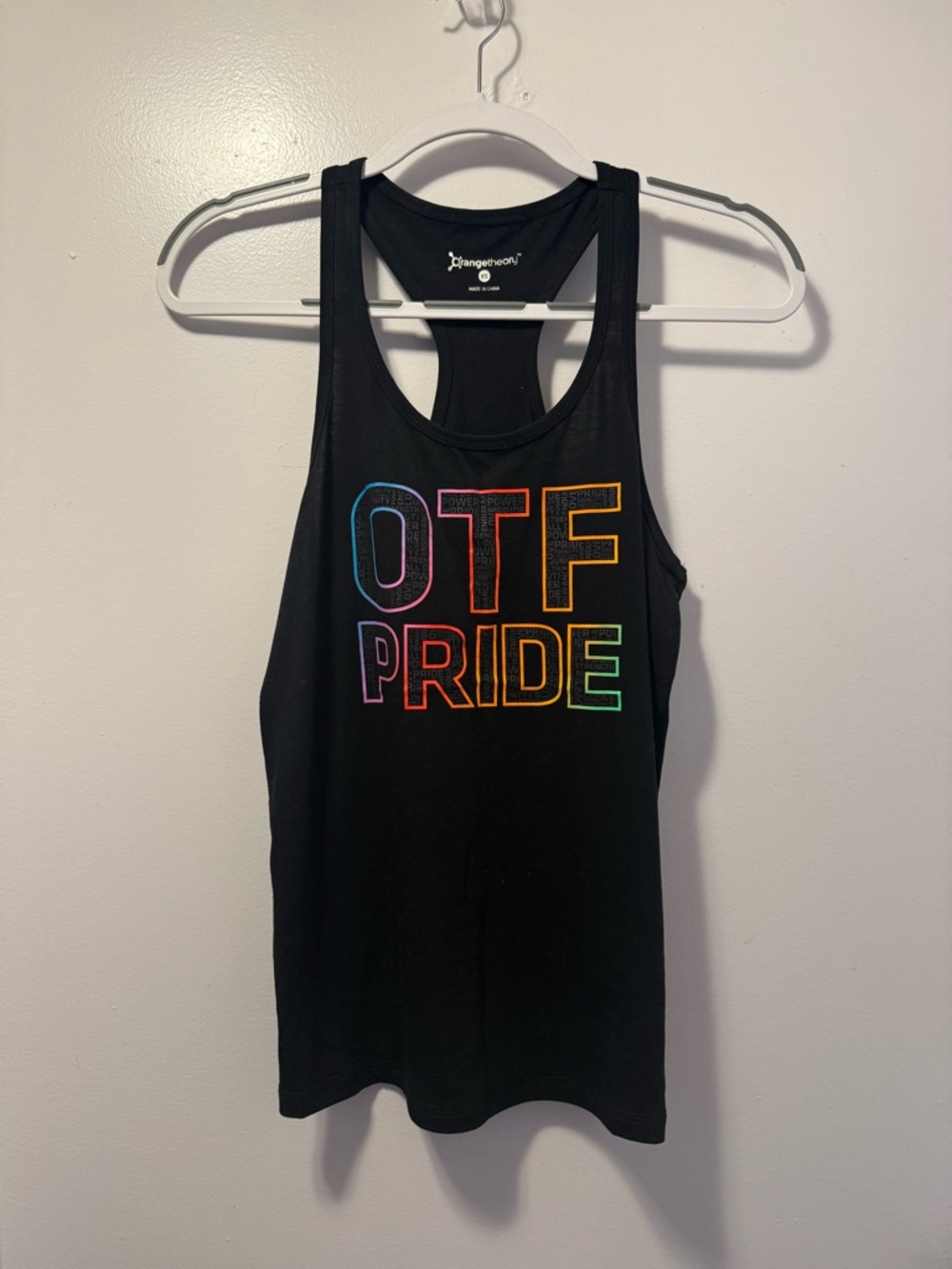 Orangetheory pride rainbow  Logo Racerback Tank